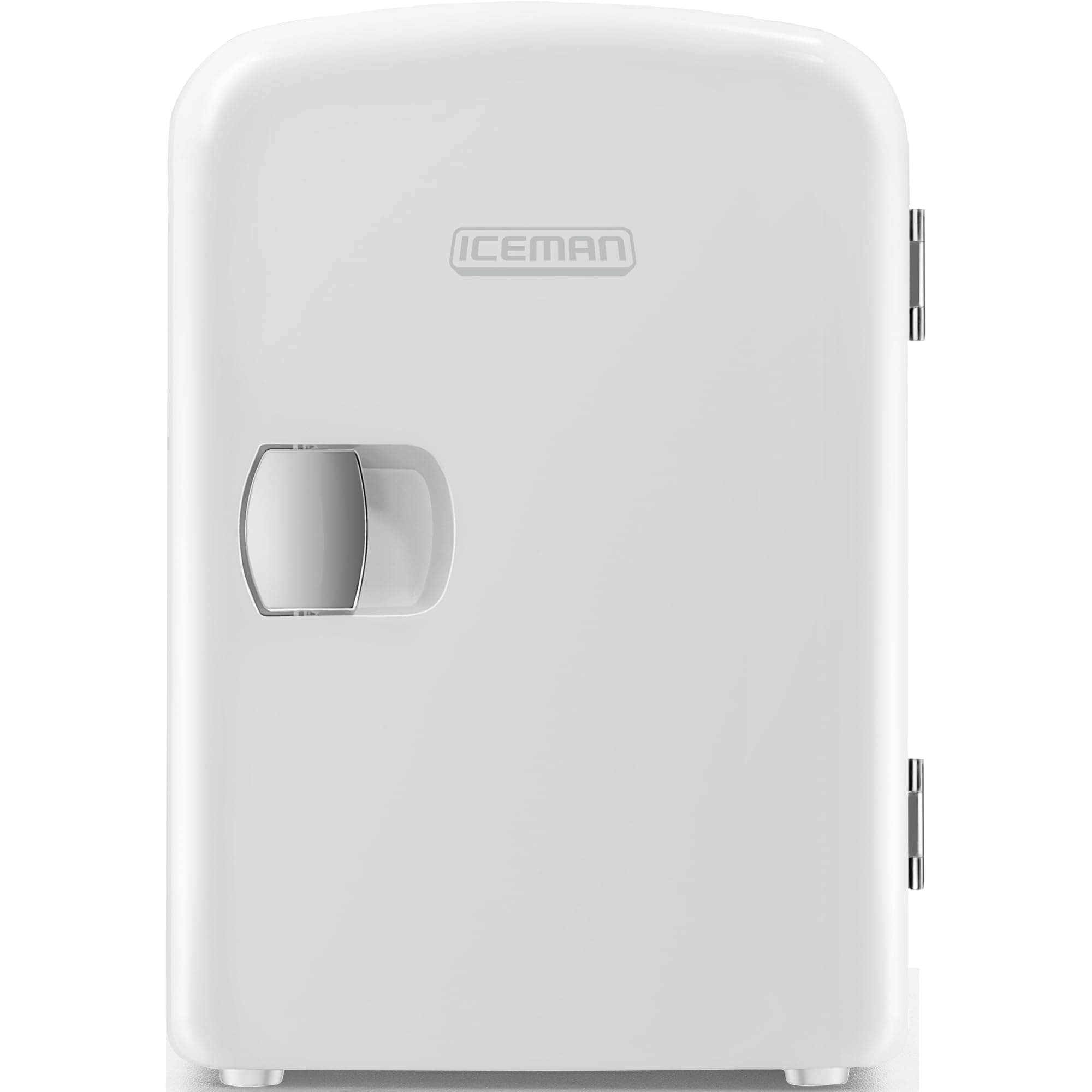 Chefman Mini Portable White Personal Fridge Cools Or Heats & Provides Compact Storage For Skincare, Snacks, Or 6 12oz Cans W/ A Lightweight 4-liter Capacity To Take On The Go