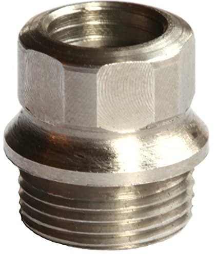 4 ea Stainless 1911 Full Size Grip BUSHINGS / 4 ea O Rings | US Made for Colt and Clones | Patented Design Prevents Loose Grip Screws | Hex Drive Makes These Very Easy to Install and Remove