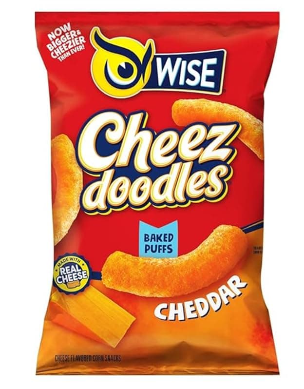 Wise Food Cheddar Cheese Doodles (4)