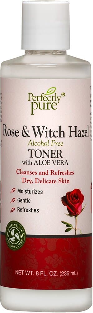 Rose & Witch Hazel Toner-8 oz Liquid