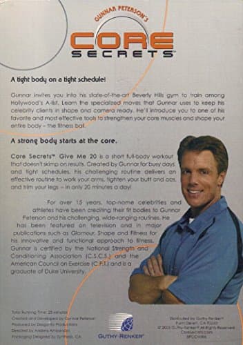 Give Me 20 - Gunnar Peterson's Core Secrets