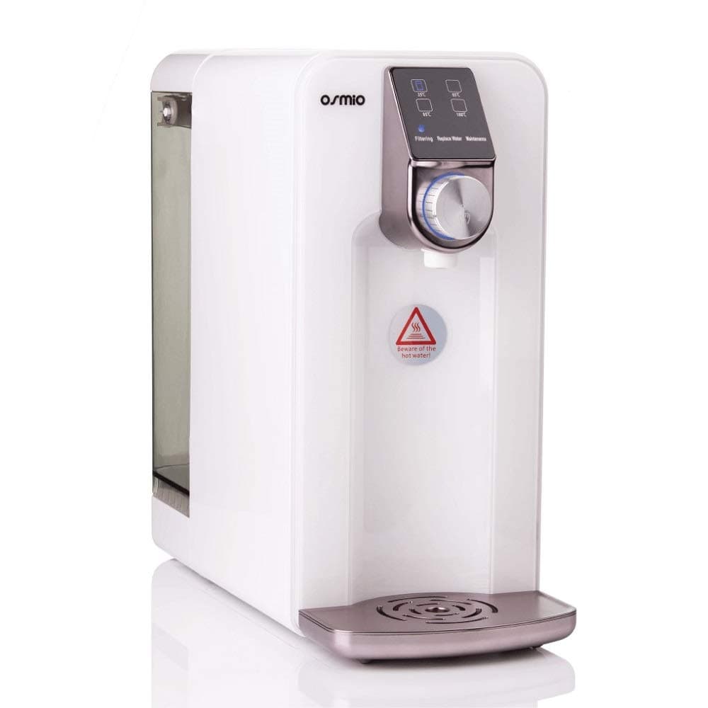 Osmio Zero Installation Portable Reverse Osmosis System - No Installation, Completely Portable, Produces Boiling Hot Water, Hot Water and Ambient Water at a Touch of a Button!