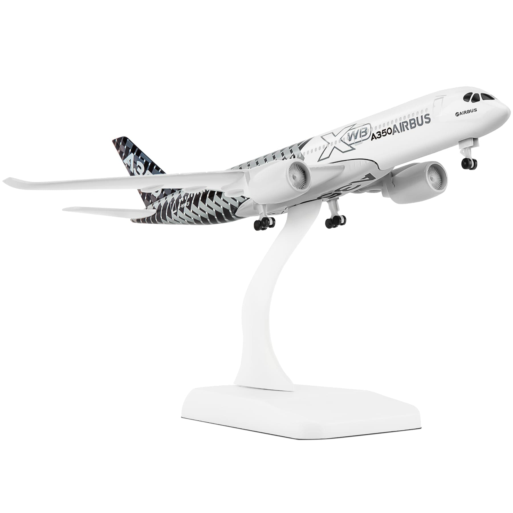1:300 Scale Airbus A350 Web Model Plane Diecast Model Aircraft Kits for Collection and Gift