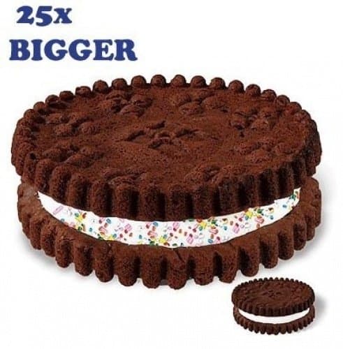 Safield Giant Mega Cookie Mould Big Top Cake Baking Set