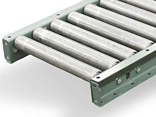 Gravity Roller Conveyor, Medium Duty - 15"BF, 18" OAW, 1.9" Rollers on 3" Centers - 5' Length
