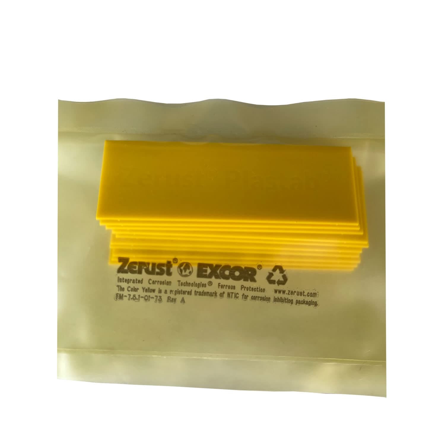 Zerust Plastabs with Rust Prevention and Protection 1" x 3" - Pack of 10