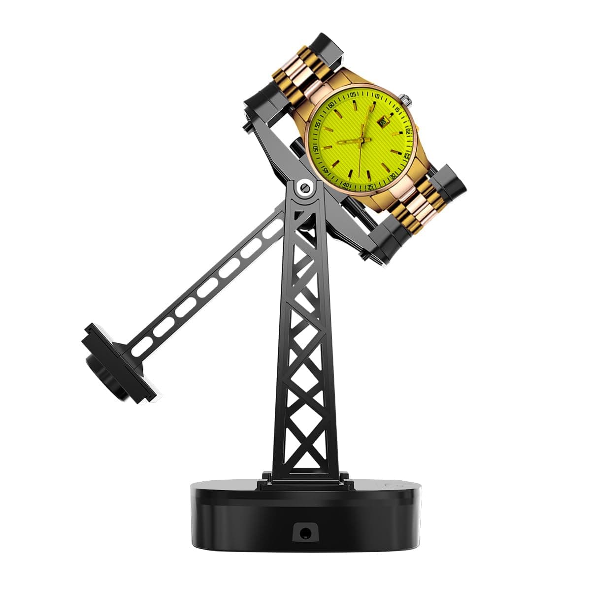 Single Watch Winder for Automatic Watches,Timer Shutdown,Adjustable Speed,Self Winding Turner,Rotating Device