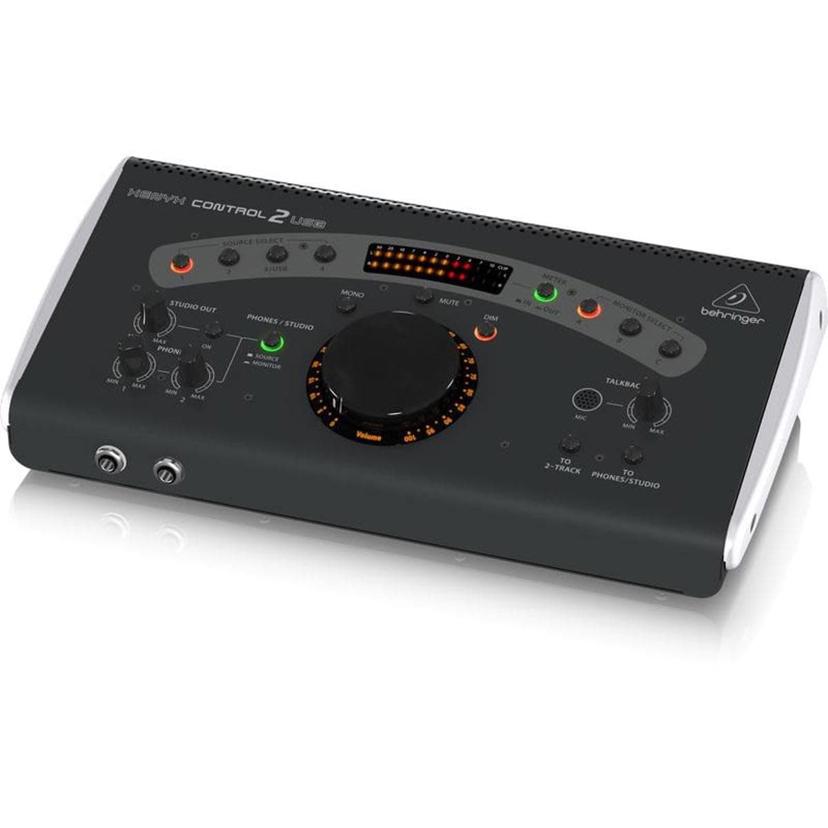 Behringer XENYX CONTROL2USB High-End Studio Control and Communication Center with VCA Control and USB Audio Interface