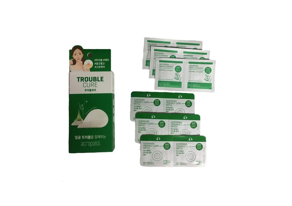 Instant Acne Pimple Patch with Dissolving Hyaluronic Acid Micro Structure - Acropass Trouble Cure