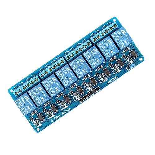 5V 8-Channel Relay Module Control Board with Optocoupler for Arduino UNO R3 Kit MEGA 2560 Project 1280 DSP ARM PIC AVR STM32 Raspberry Pi