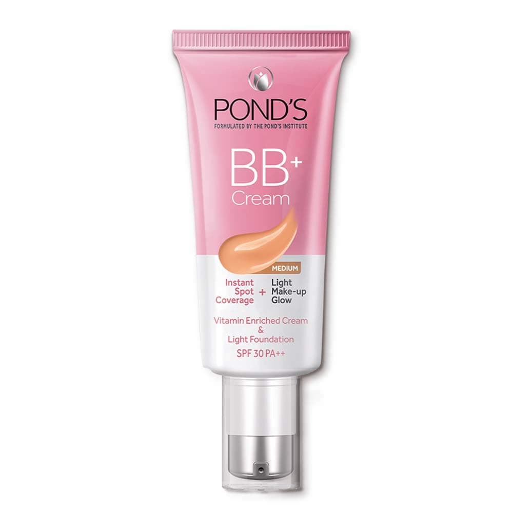 BB+ Cream, Instant Spot Coverage + Natural Glow for Normal Skin, 02 Medium, 30 g