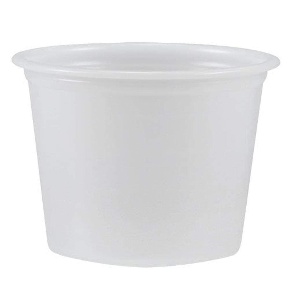 Solo Polystyrene Portion Cups, 1-ounce Medicine Souffle Cups, Translucent, Carton of 2,500