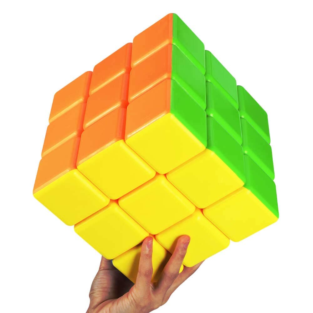 Super 3x3x3 Stickerless Speed Cube 18cm Large Educational Toy