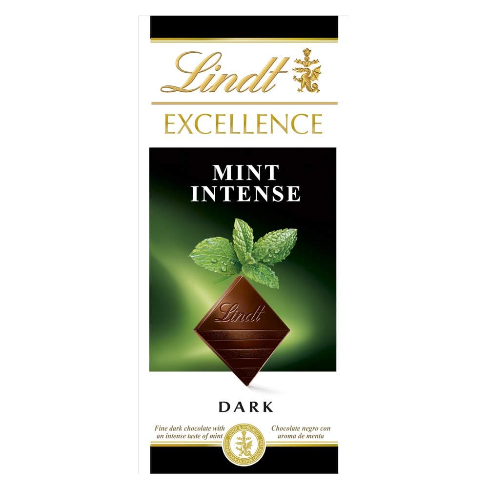 Lindt Excellence Mint Int, 100 gm
