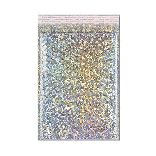 Packaging ChimpMetallic Bubble Bags - 10 Pack | Lightweight & Highly Durable Bubble Mailers | Bubble Envelope & Metallic Envelopes - Variety of Colours Parcel Bags - Bubble Envelopes