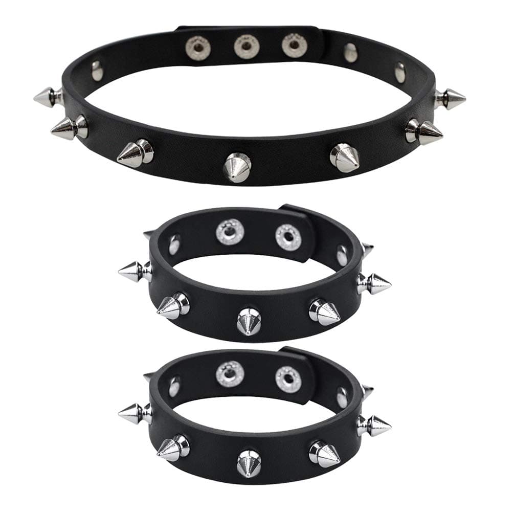 Studded Bracelet Choker