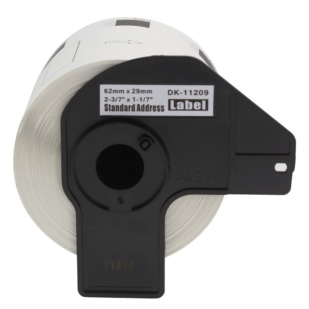 SKY DK-11209 Compatible Labels, Size: 62 x 29 mm 800 Labels White for QL series Label Printers