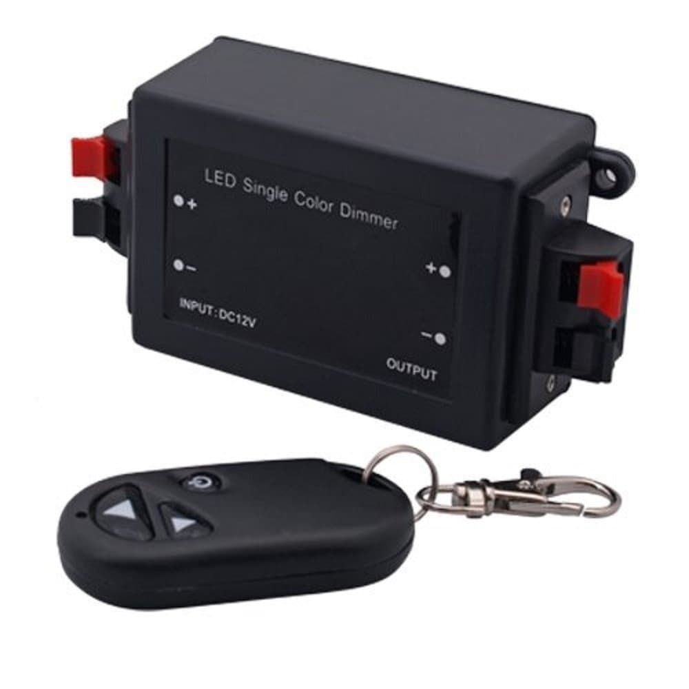 ETHAHE LED Single Colour Dimmer + Keychain Remote Control + Instructions