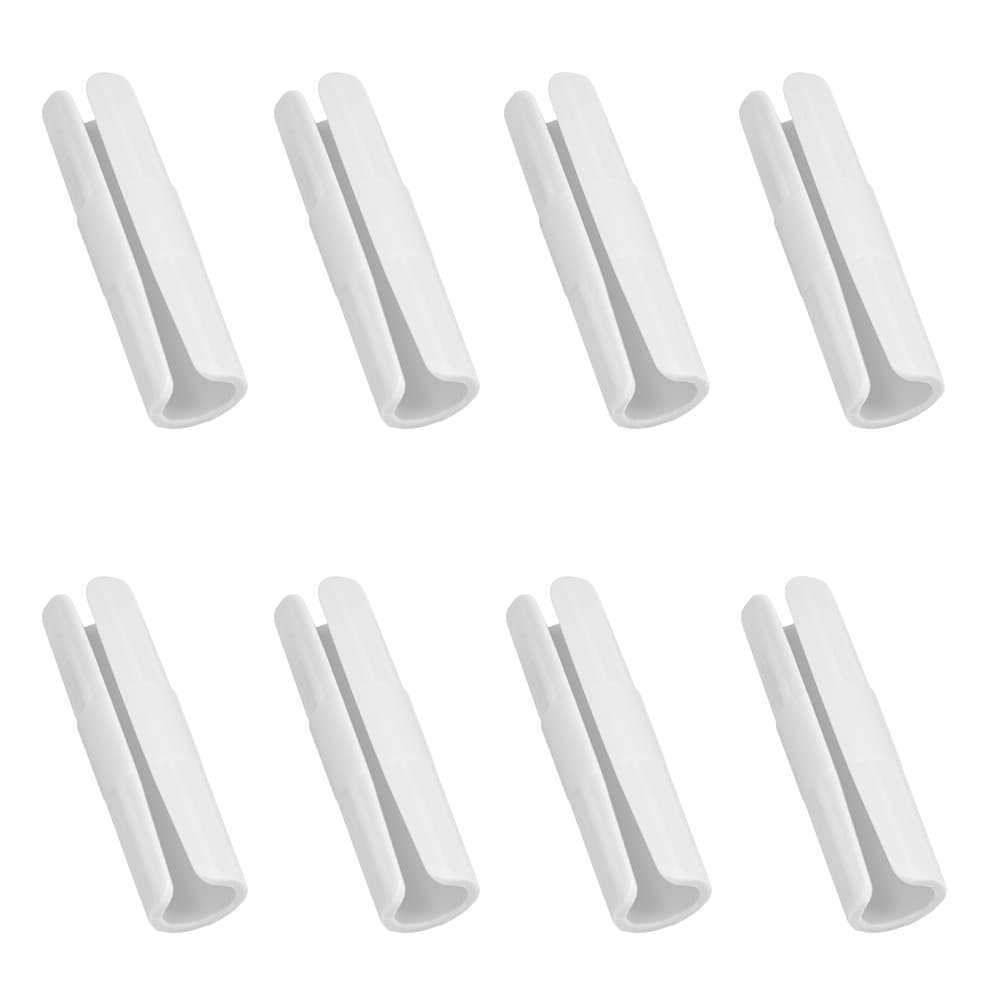 8 Pieces Sheet Holders,Bed Sheet Grippers Keeps The Bed Sheet in Place (White)