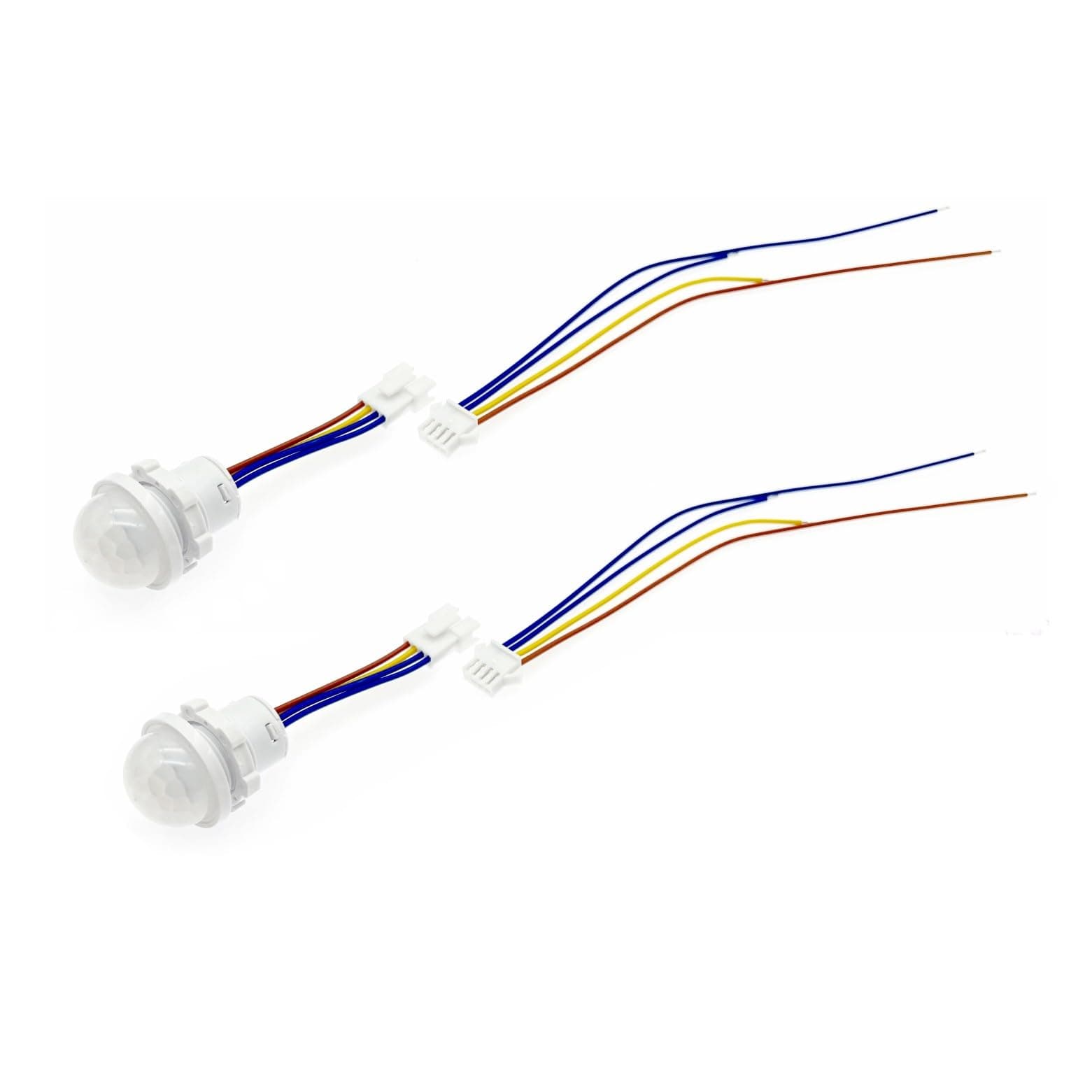 JZK 2x AC 110-220V PIR motion sensor module, pir infrared motion sensor detector switch for led lighting, pir sensor for ceiling light/downlight, light sensor module