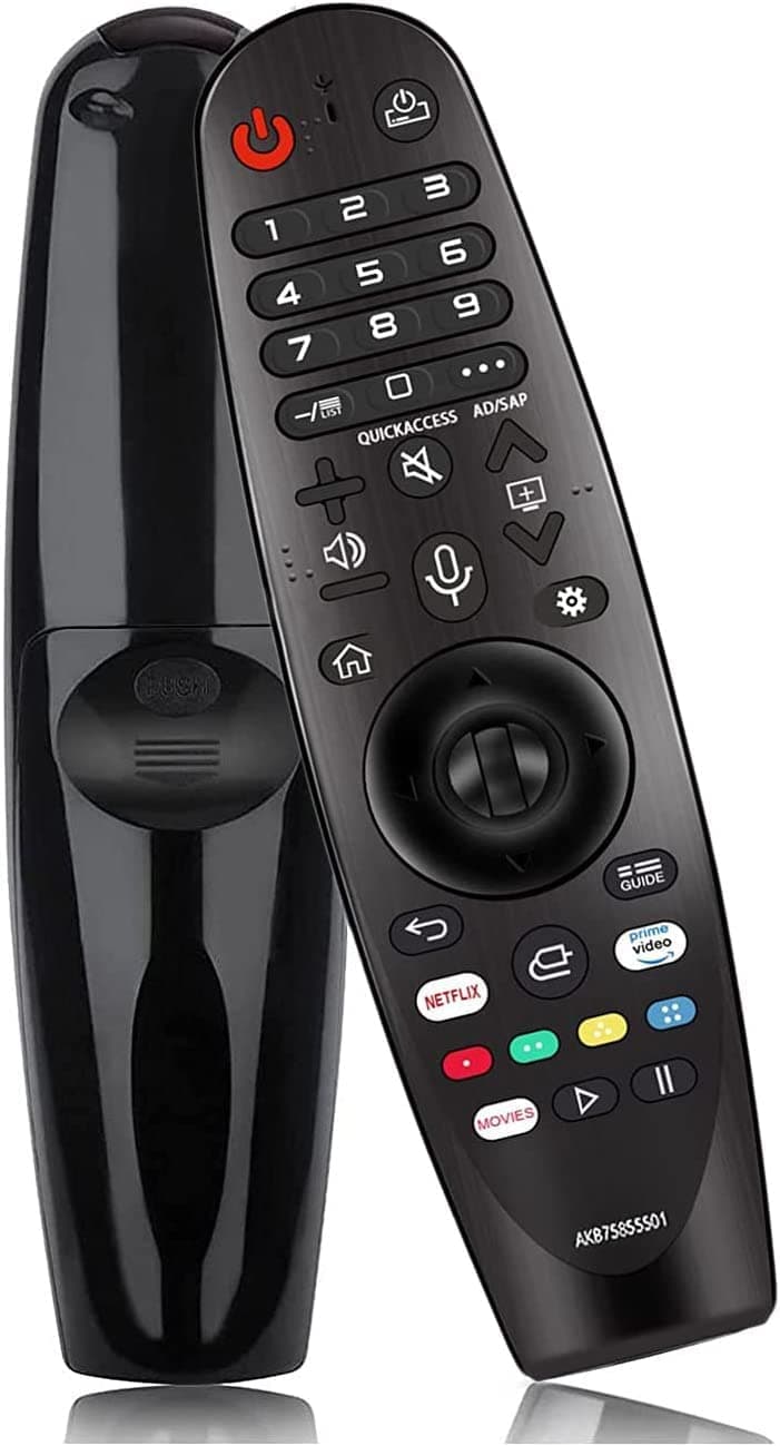 Mokeum Universal Voice Remote Control for Smart TVs, Replacement Magic Remote Compatible with All LG TV Models with Voice and Pointer Function