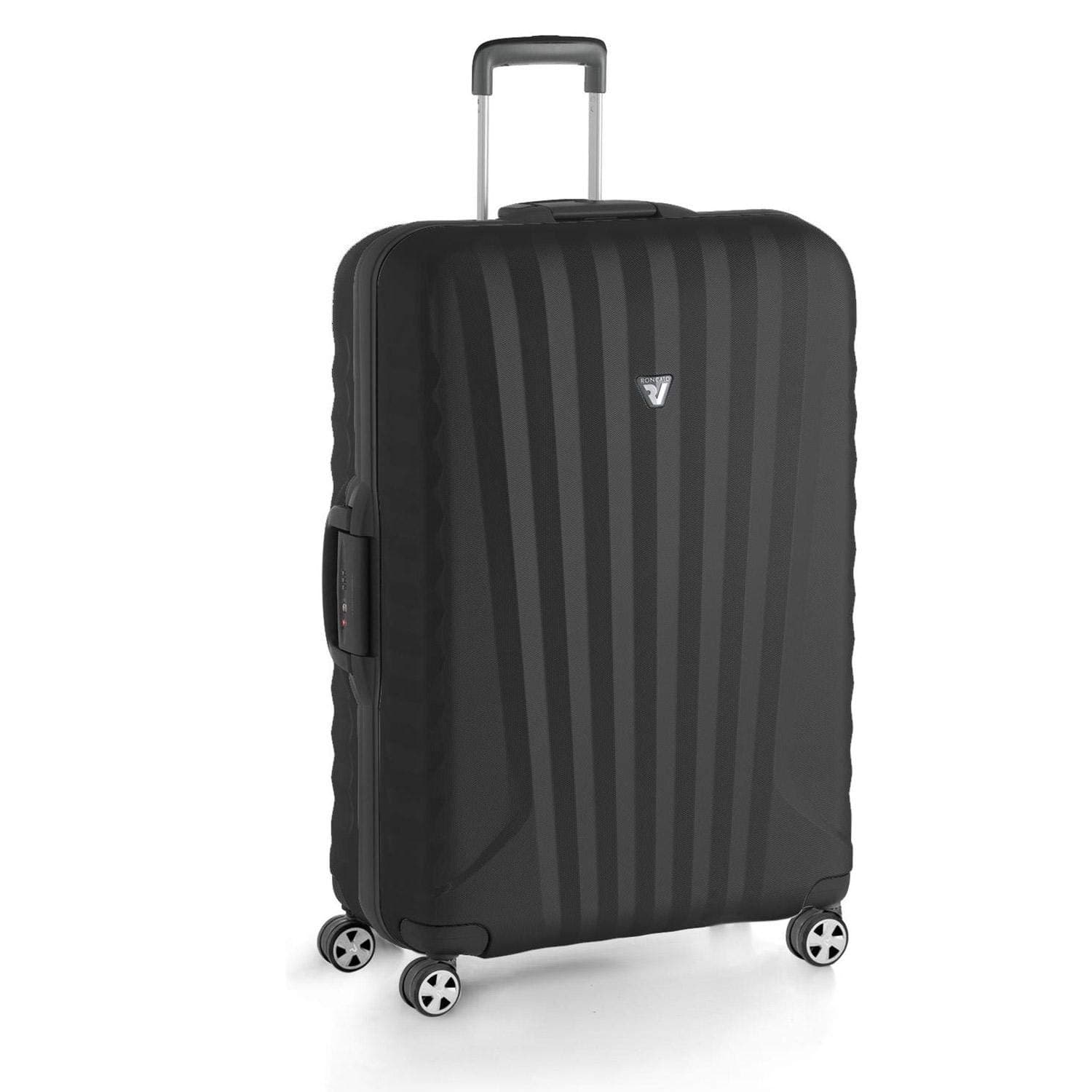 32" Black/Black Spinner Luggage - Black / Black