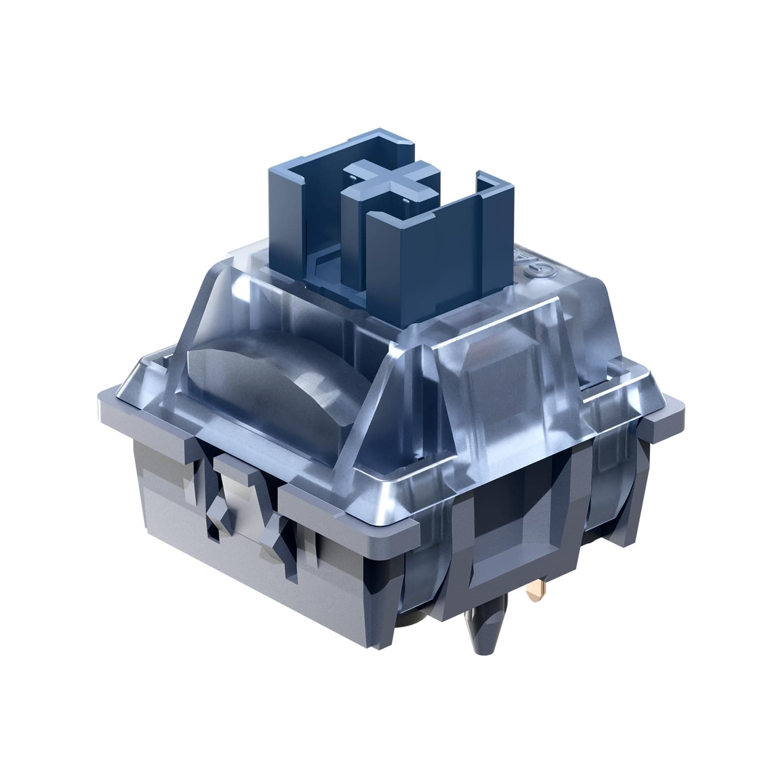 Pegasus Tactile Silent Keyboard Switch with LED Diffuser for Backlit Mechanical Keyboard 5 Pin Pre-lubed Switches for DIY (Pegasus V2 Switch-35Pcs)