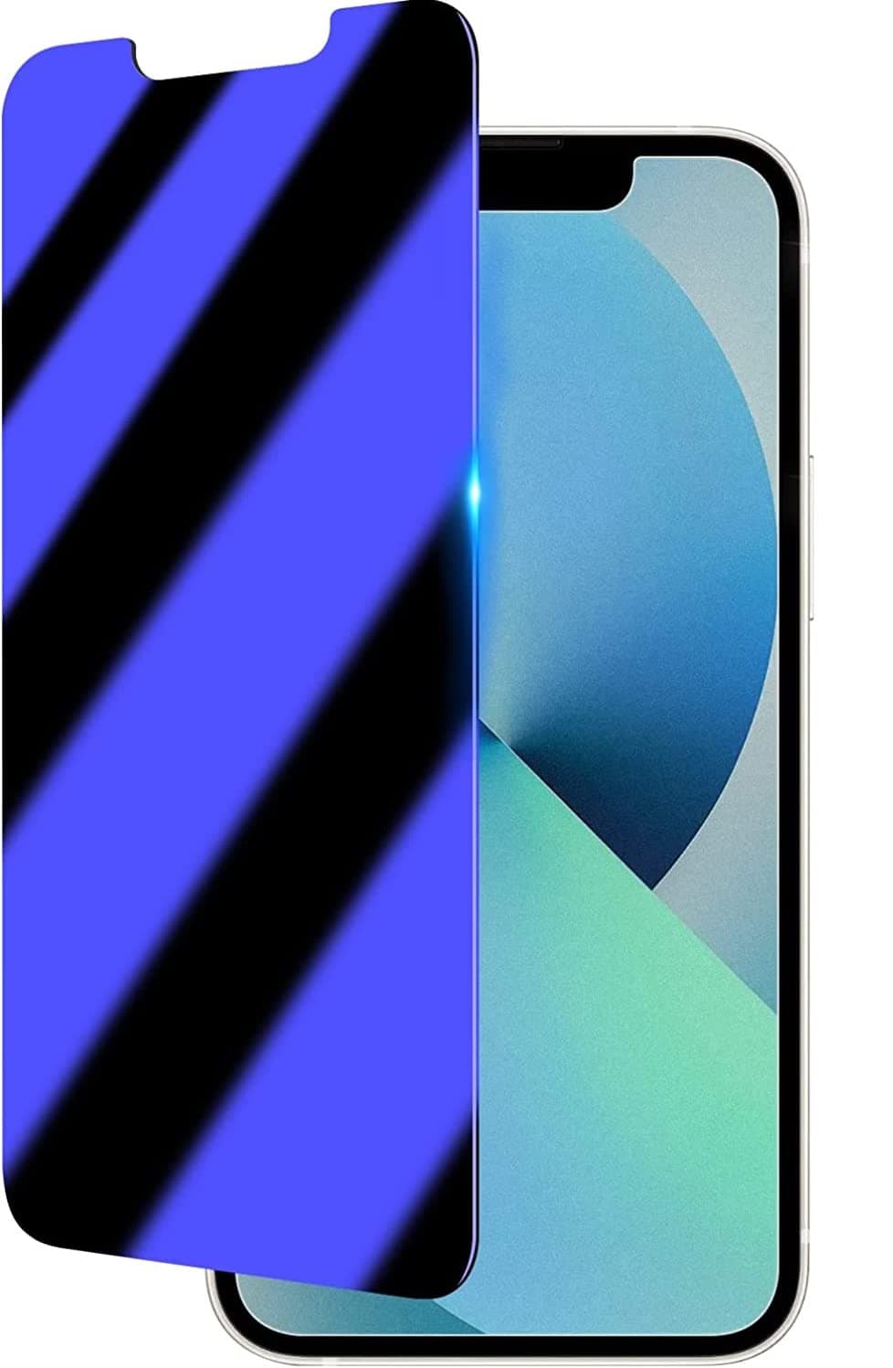 SZLHLTDAnti Blue Light Privacy Matte Screen Protector for iPhone 13, Blue Light Blocking Eye Protection 9H Tempered Glass, Anti Glare Anti-Spy Smooth Shatterproof, 6.1 Inch Visit the Store