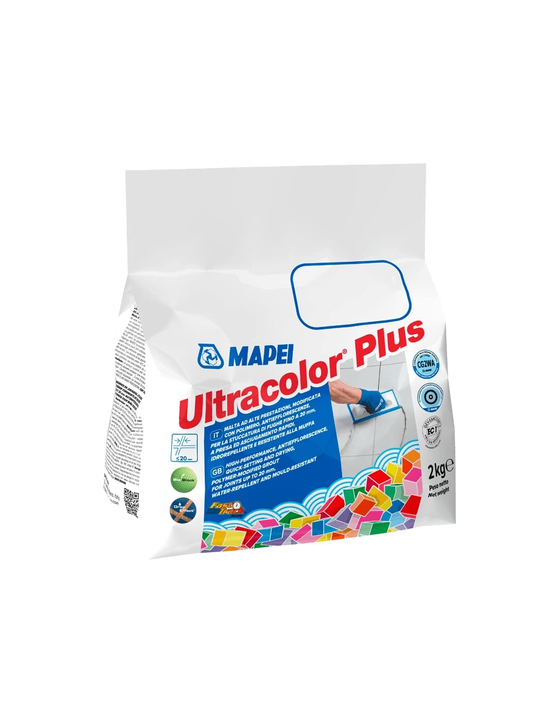 111 UltraColor Plus Silver Grey Grout 2kg