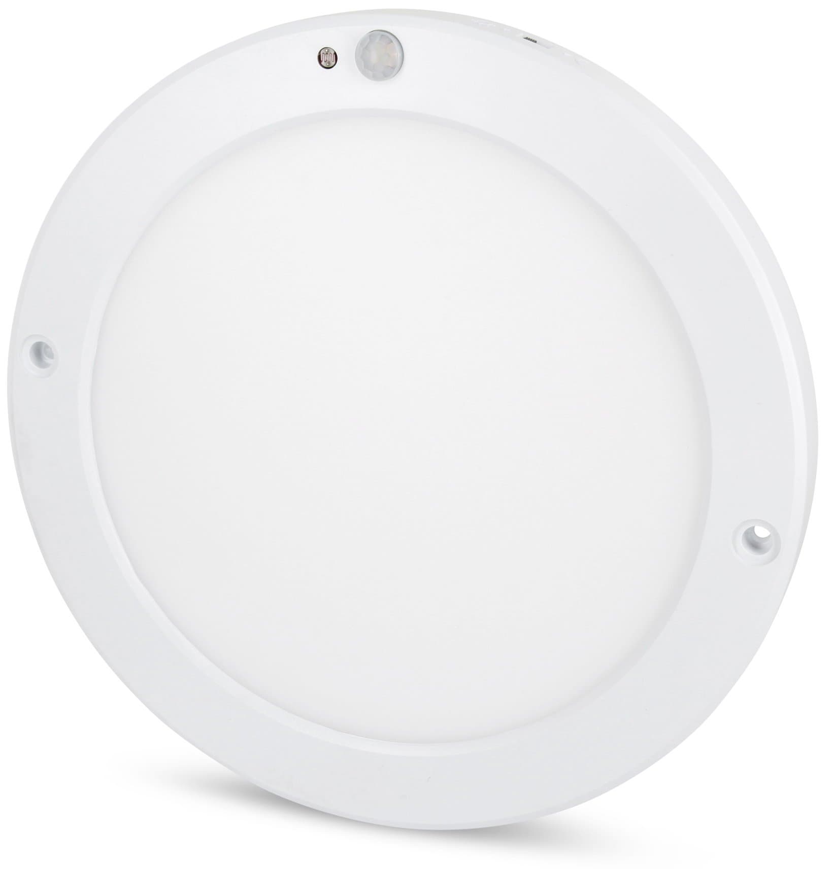 LED Sensor Panel Ceiling Light, 18W, warmwhite 3000K