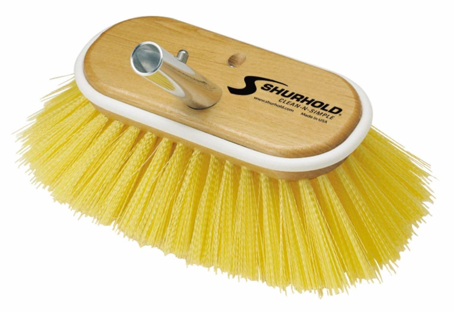SHURHOLD 658 – 955 Decking Brush Polystyrene Medium 150 mm, Yellow