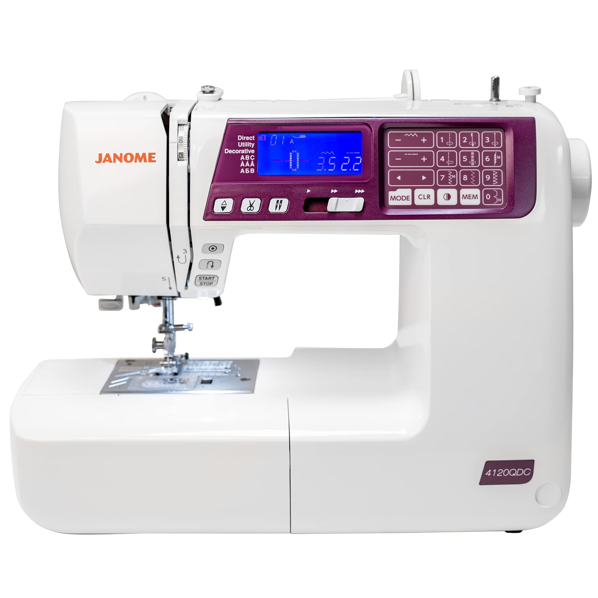 Janome 4120QDC-G Computerized Quilting and Sewing Machine with Bonus Quilt Kit