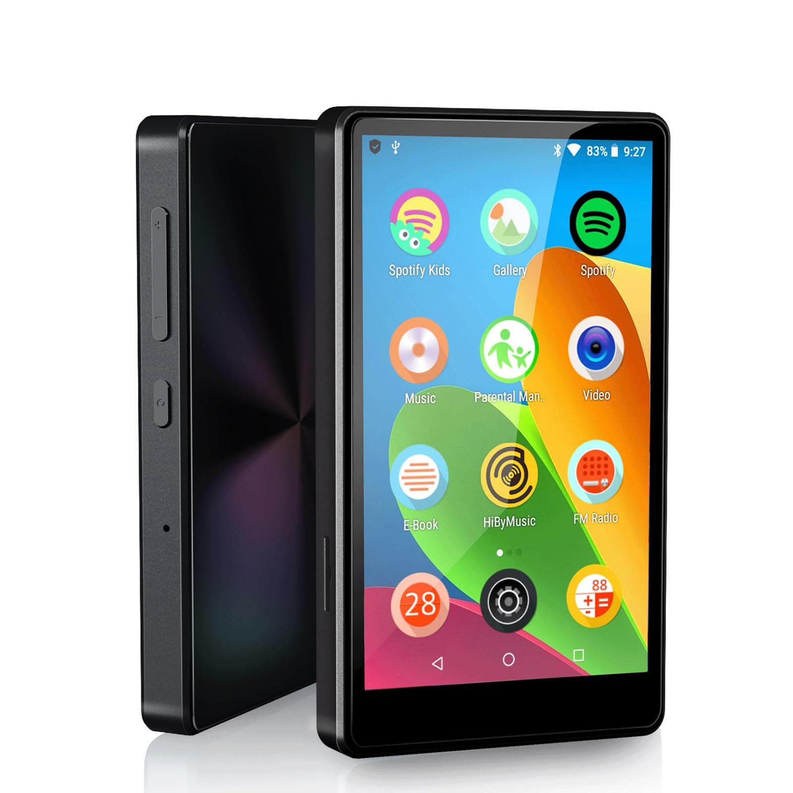 Kids MP3 Player (M4B Black)