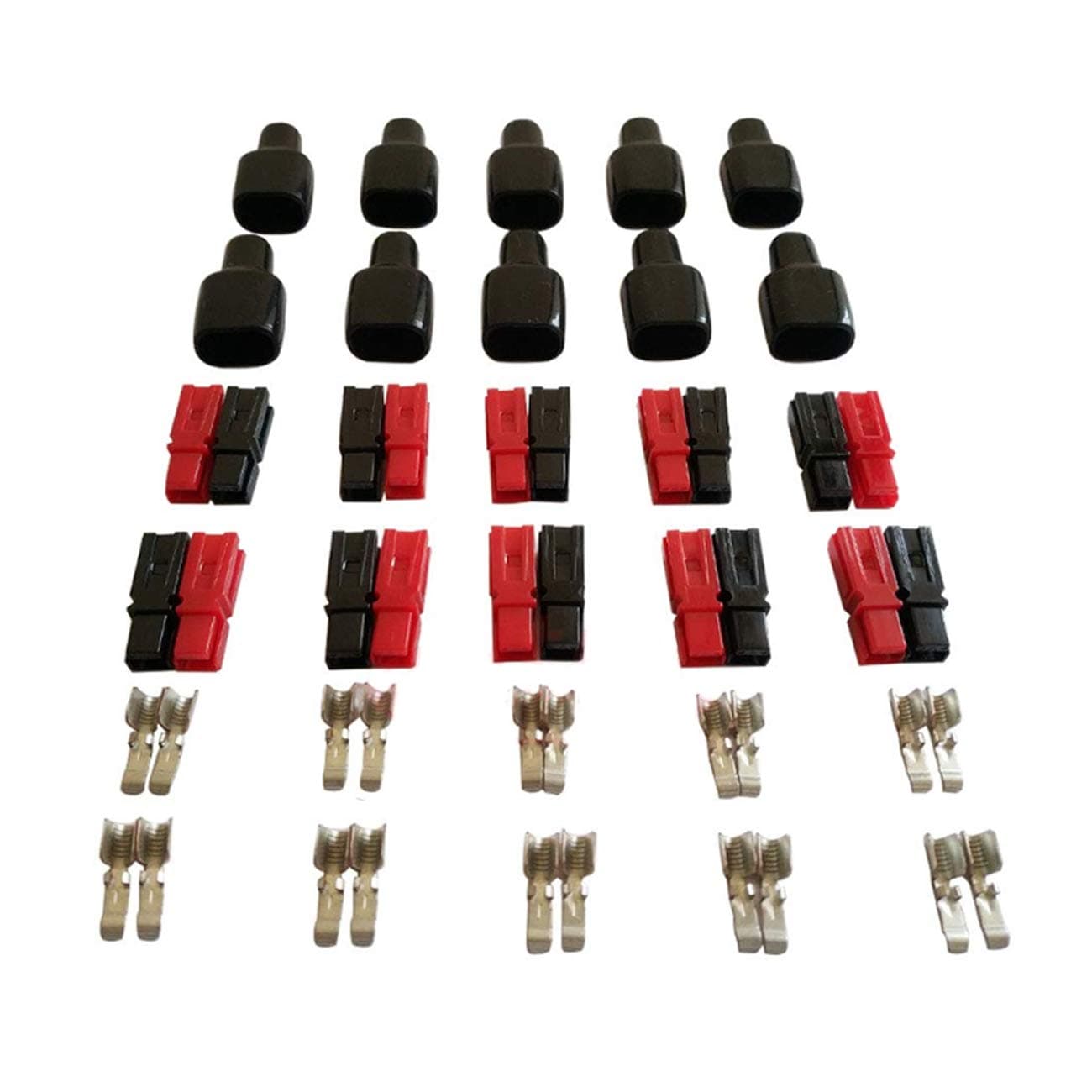 45A Quick Connect Batterie Battery Connector Modular Power Connectors Quick Disconnect 10 Pair,AWG10-12