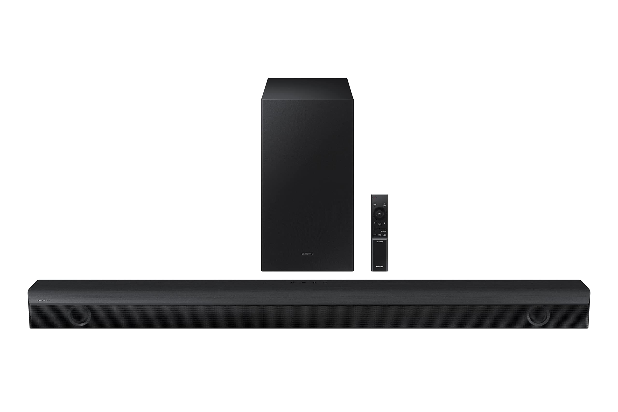 3.1Ch Wireless Soundbar with Dolby Digital/DTS Virtual:X In Built Subwoofer Bluetooth Connectivity HW-B650/ZN - 1 Year Warranty (2022 Model - UAE Version)