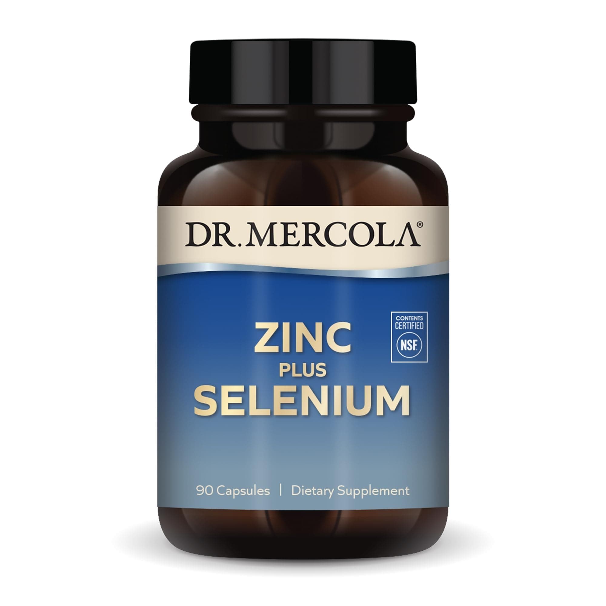 Dr Mercola Zinc Plus Selenium | 90 Capsules