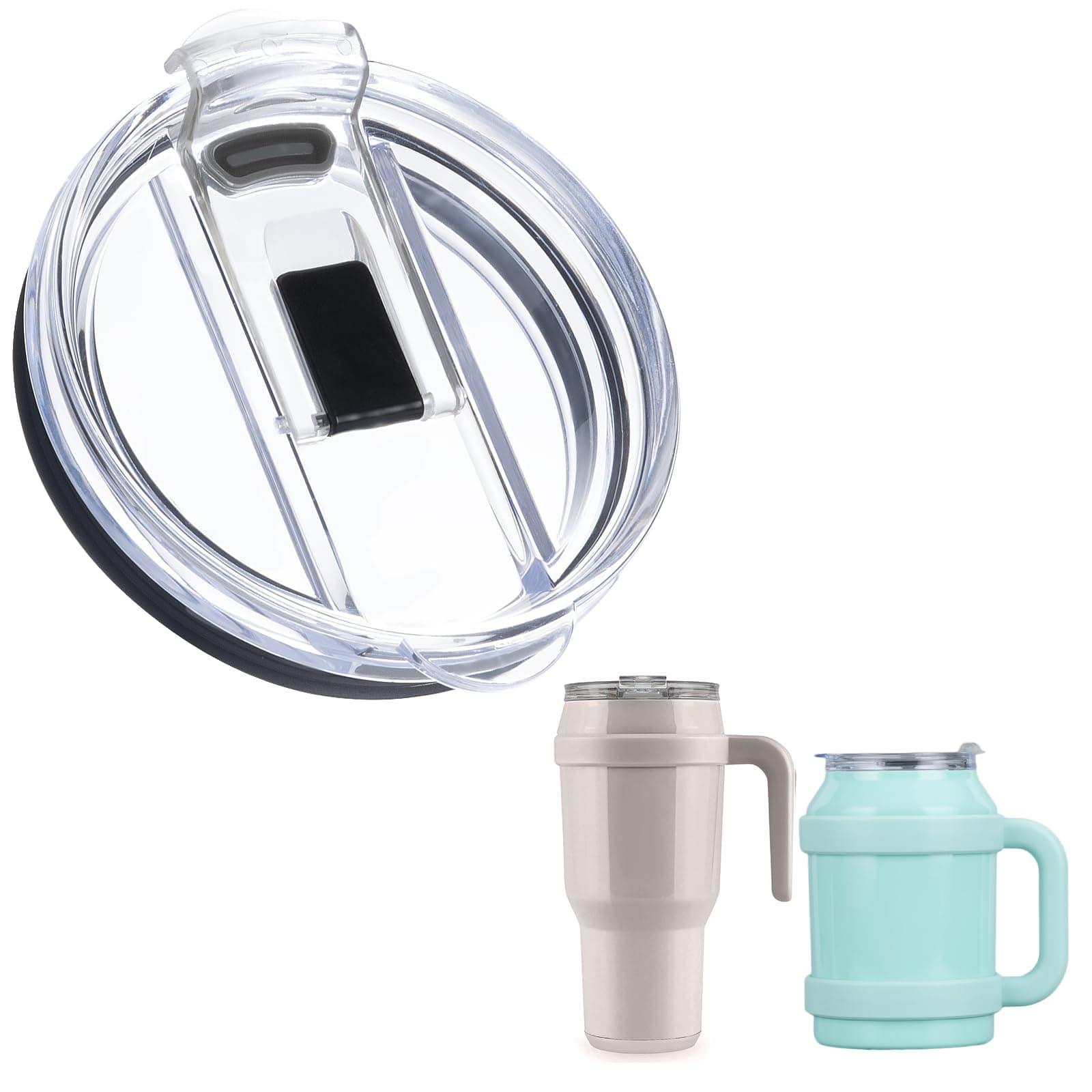 Replacement Lids - Compatible With Reduce 50 oz & 40 oz Tumbler, Leak Proof & Perfect Fit