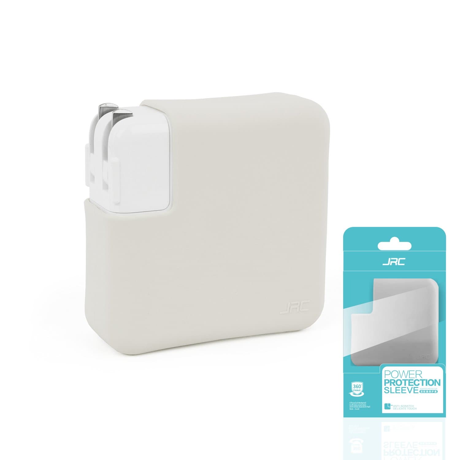 JRC Premium Soft Thin Silicone Charger Case for 2019+ MacBook Pro 16" (Model: A2141),2016+ MacBook Pro 15" Touch Bar (Model:A1707/A1990), 2013-2015 MacBook Pro 15" Retina (Model:A1398)-Fluorescence