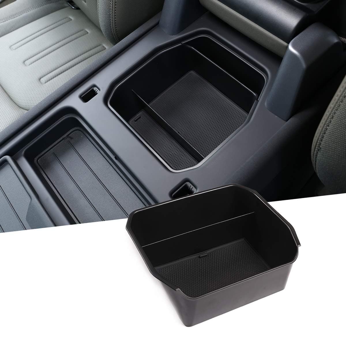 CHEYA ABS Plastic Car Center Console Armrest Storage Box for Land Rover Defender 110 2020 2021 (Style A)