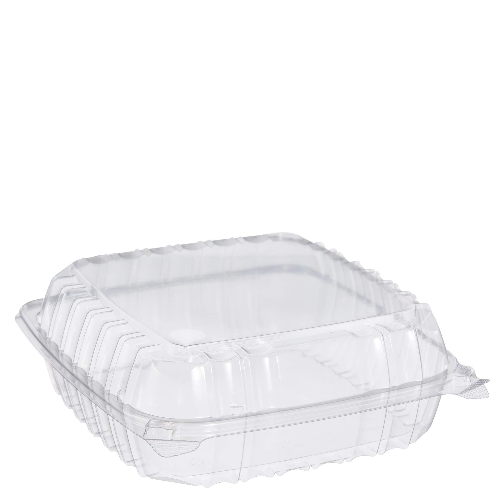 C95PST1 OPS Lg Clear Hinged Container, 8.9 X 9.4 in (Case of 200)