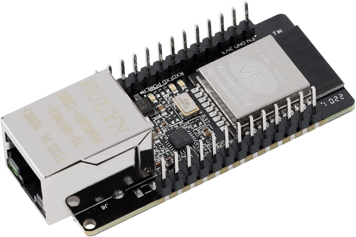 Wt32-Eth01 Development Board Ethernet - Esp32 Module Embedded Serial Port To 2.4Ghz Wi-Fi & Bluetooth Dual-Mode Support