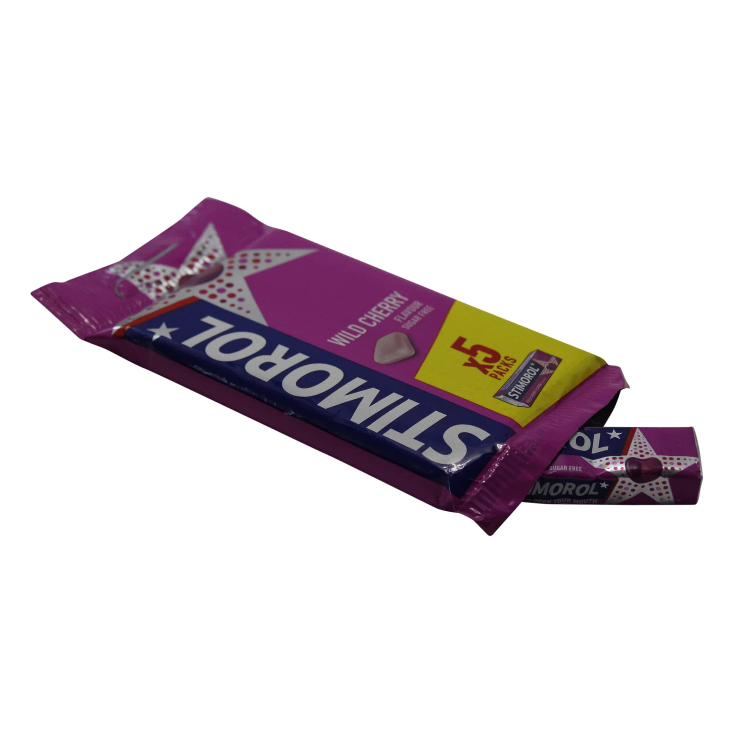 Stimorol Original Wild Cherry Chewing Gum 5 PACK