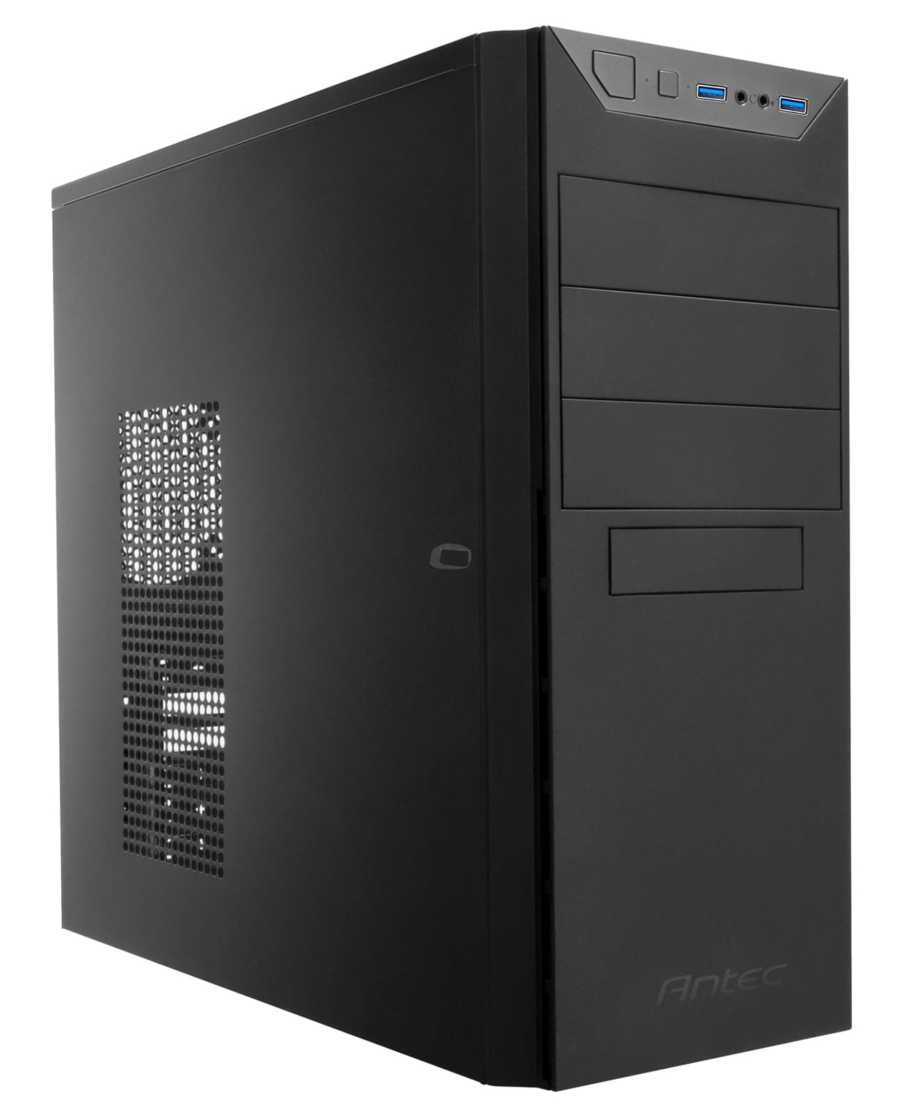 Antec VSK-4000B-U3/U2 ATX Computer Case - Black