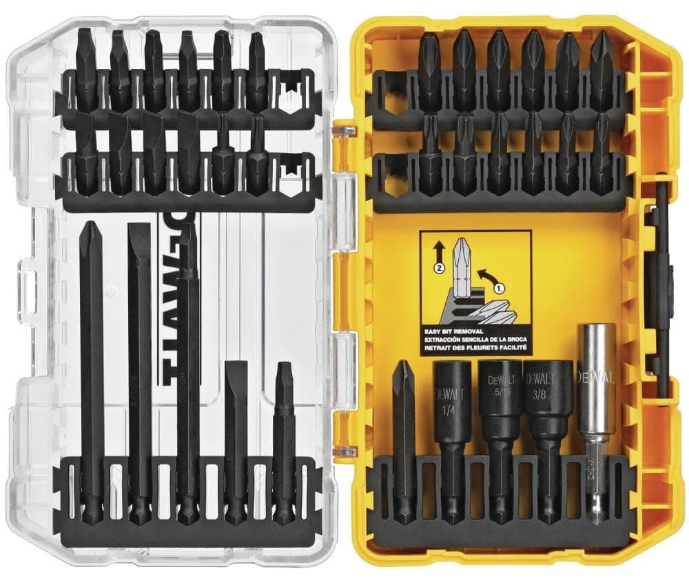 DEWALT Impact Driver, Screwdriver Bit Set, 34-Piece (DW2153)