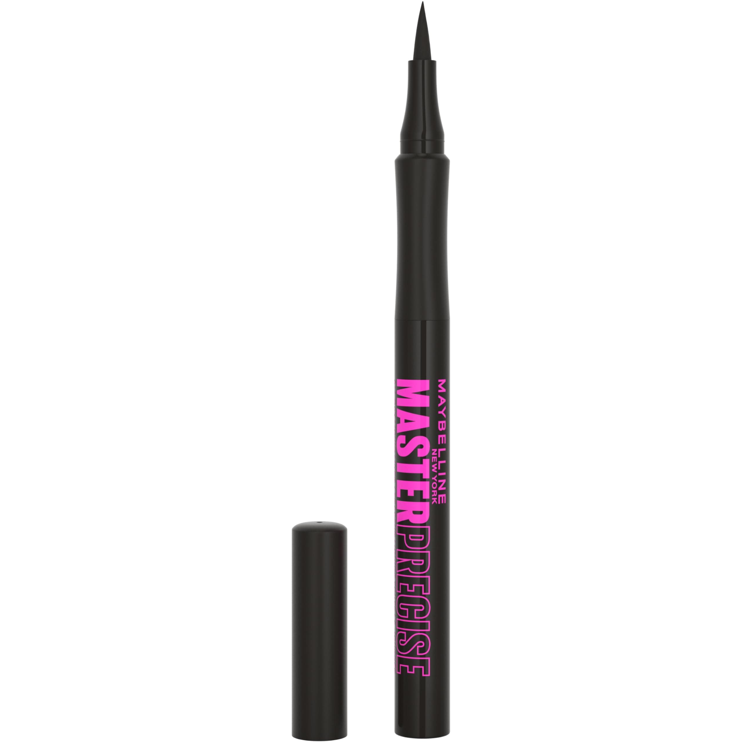 New York Eyestudio Master Precise All Day Liquid Eyeliner Makeup, Black, 0.03 Fluid Ounce_Matte Finish