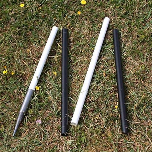 Compact Ranging Poles by GeoPacks - 4 Interlocking Sections Up To 2 Meters - ...