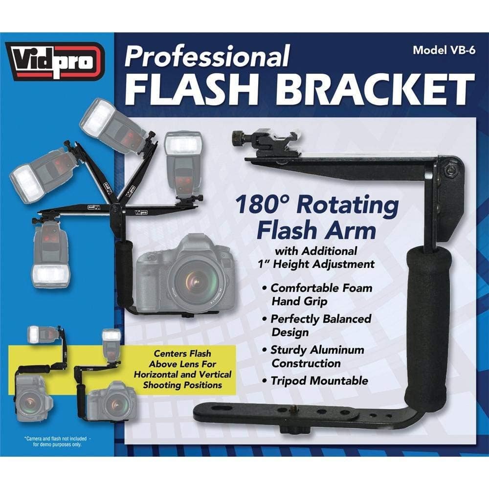 Vidpro VB-6 Rotating Arm Flash Bracket