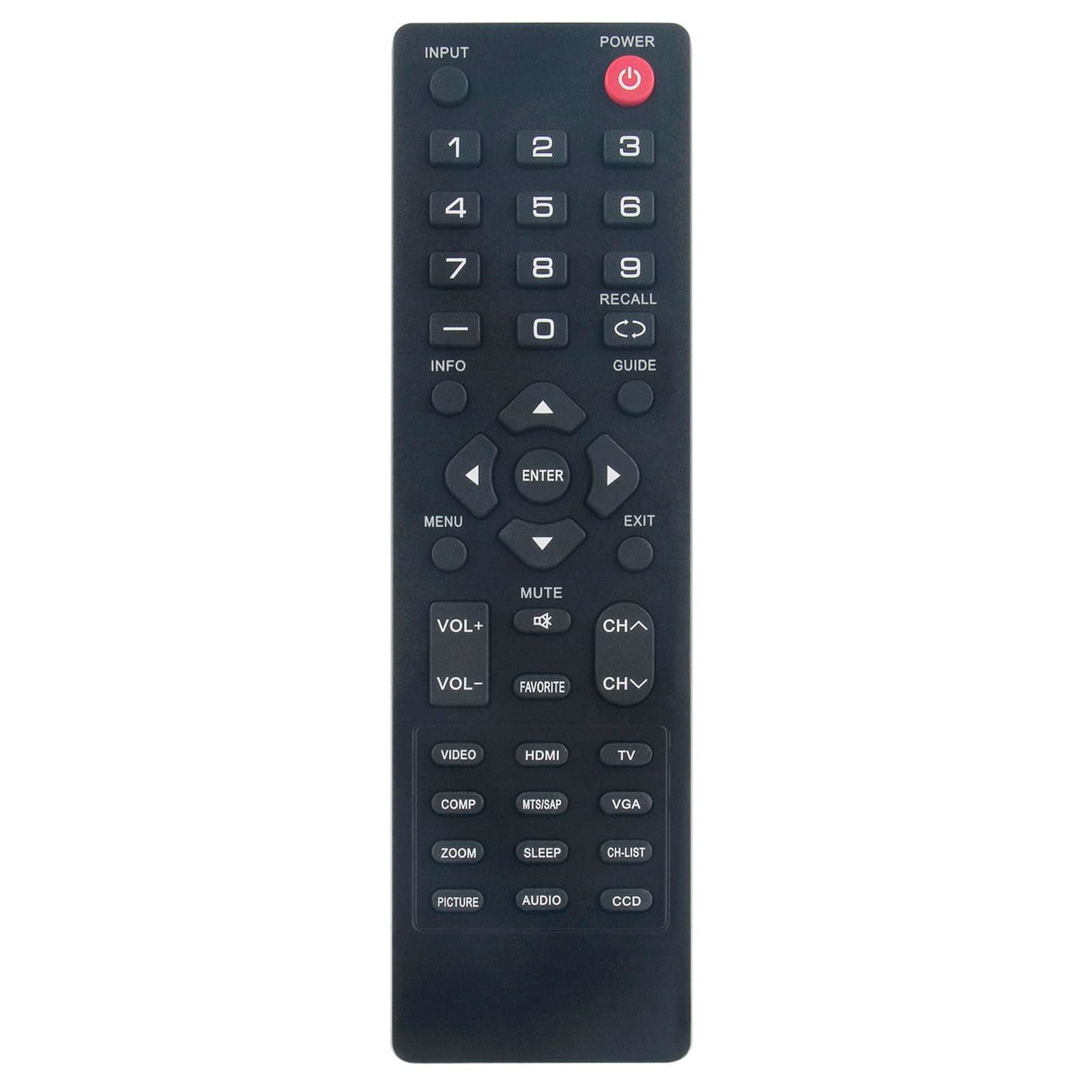 ALLIMITY ZRC-400 Replacement Remote Control Compatible with Dynex 4K OLED LCD HDTV DX-24L150A11 DX-24E150A11 DX-26E150A11 DX-26L150A11 DX-32L150A11 DX-32L151A11