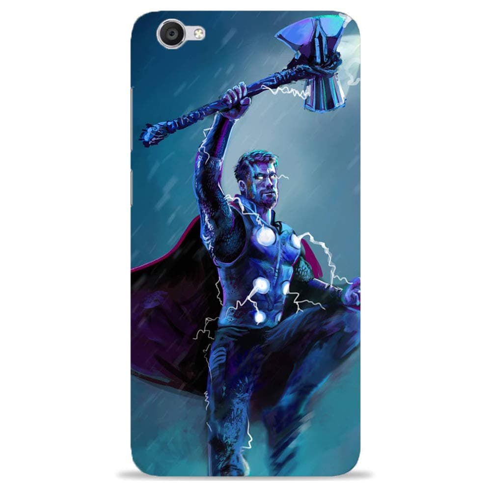 NDCOM for Thor with Axe Printed Hard Mobile Back Cover Case for Vivo V5 Plus
