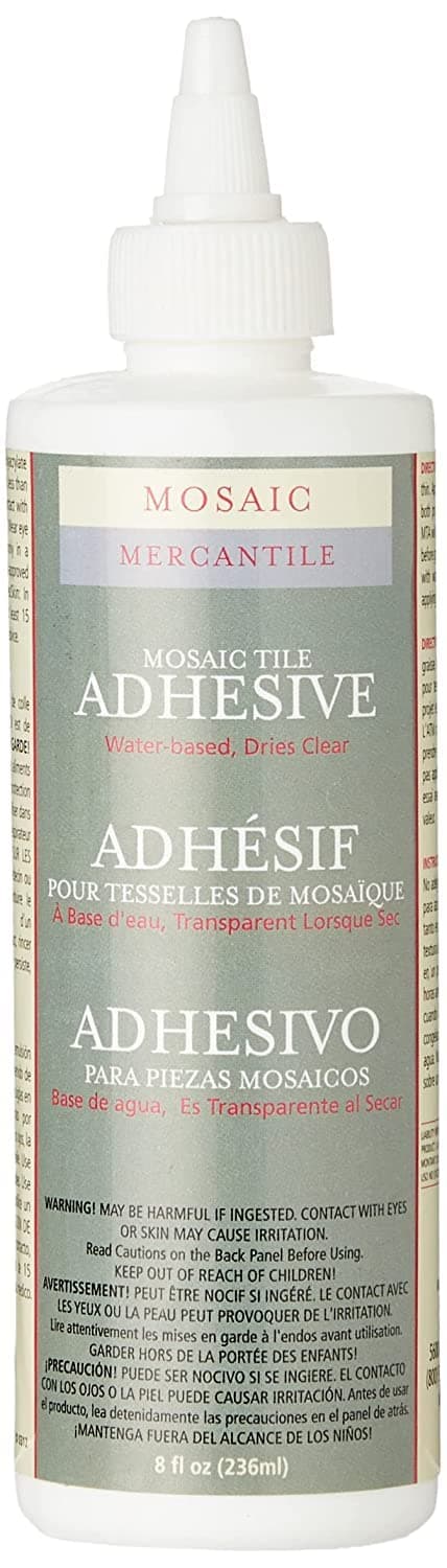 Adhesive Tile Clear 8 oz 1 Pack ADH-8